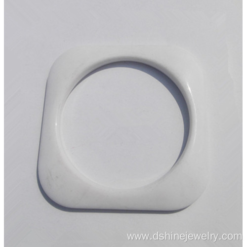 Square Plastic Acrylic Bangle Wholesale Plastic Jewelry